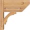 Ekena Millwork Merced Slat Smooth Outlooker, Western Red Cedar, 7 1/2"W x 14"D x 14"H OUT08X14X14MRC06SWR - alternate 2